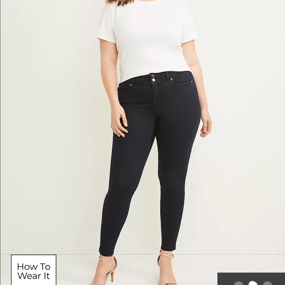 Dark Wash Lane Bryant Jeans